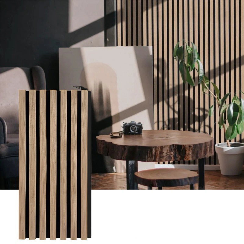 Comment le panneau mural acoustique à lattes de bois Wonear améliore-t-il l’absorption acoustique intérieure ?