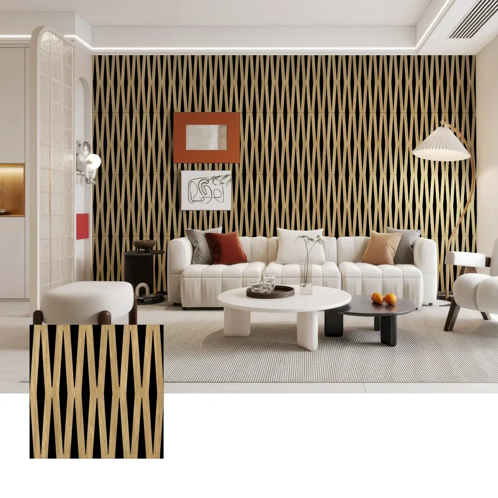 Panneaux acoustiques en bois pour bureaux et espaces intérieurs Panneaux acoustiques en bois pour bureaux et espaces intérieurs