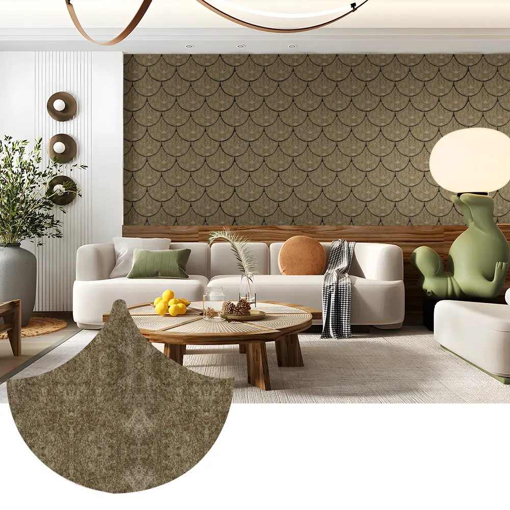Panneaux acoustiques décoratifs en PET pour des espaces muraux élégants