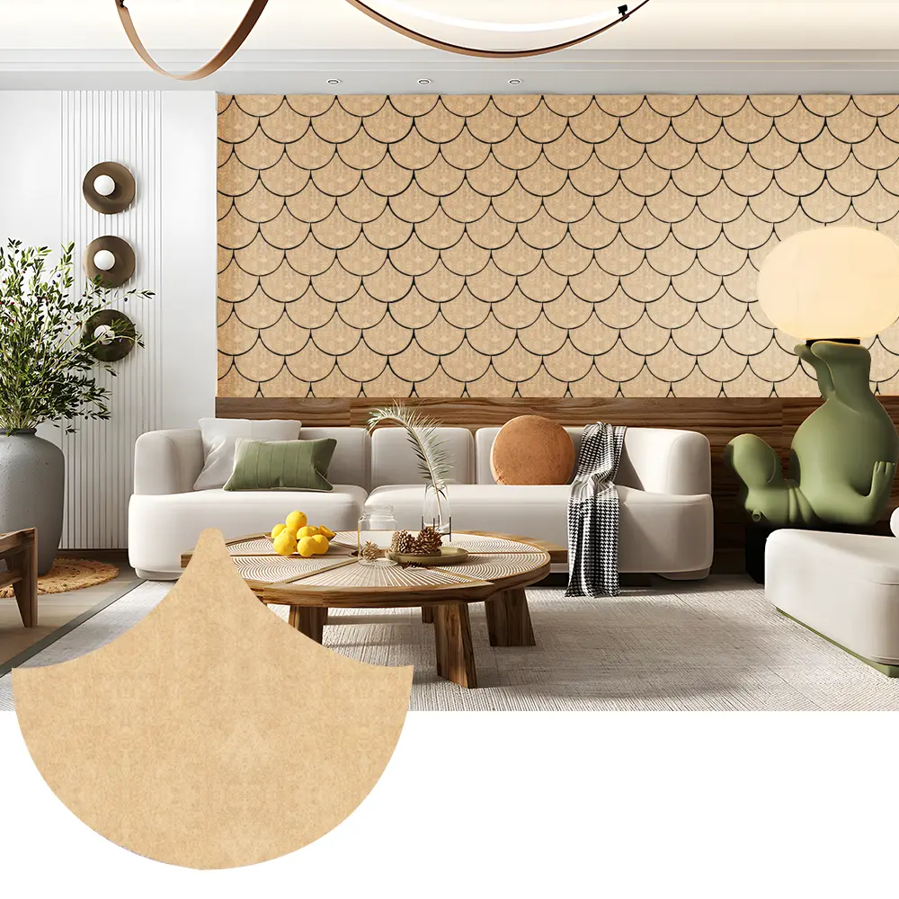 Panneaux acoustiques décoratifs en PET pour des espaces muraux élégants