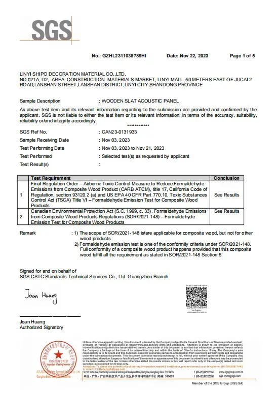 Certificates & Compliance