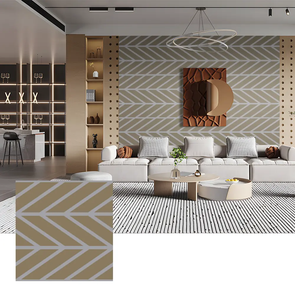Panneaux acoustiques PET pour la décoration murale intérieure