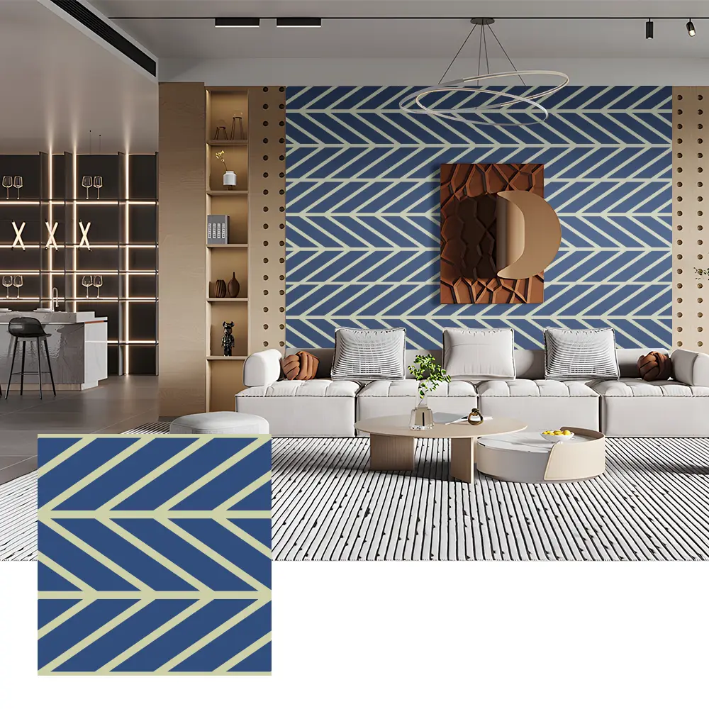 Panneaux acoustiques PET pour la décoration murale intérieure