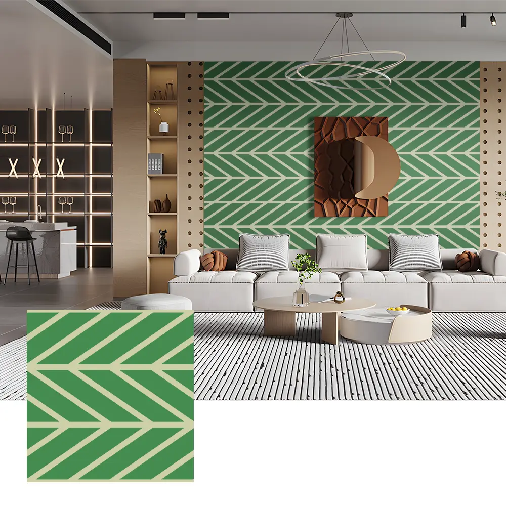 Panneaux acoustiques PET pour la décoration murale intérieure