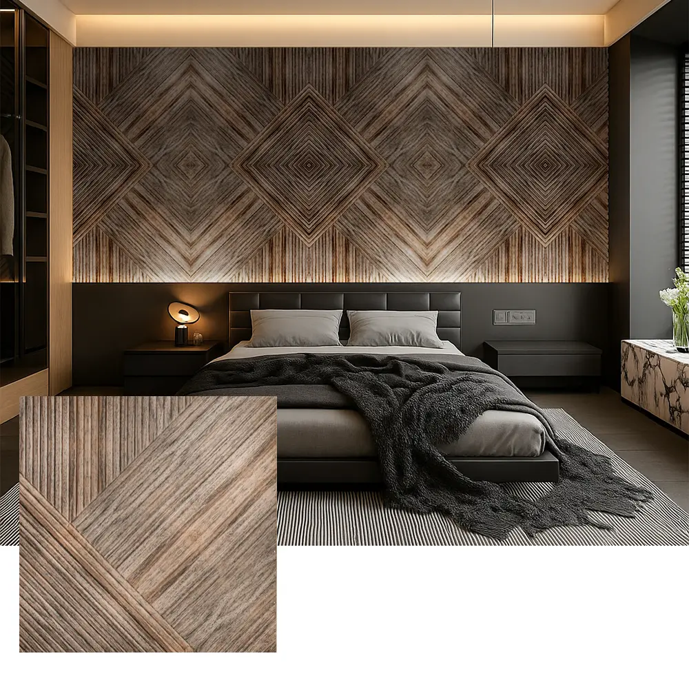 Panneaux muraux acoustiques PET pour l’absorption acoustique intérieure