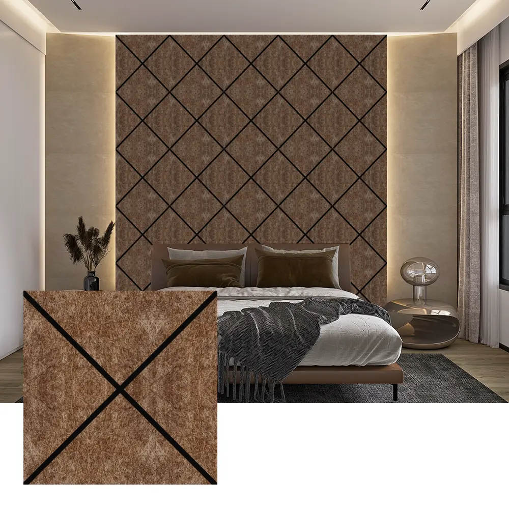 Panneaux acoustiques en feutre PET recyclé pour usage intérieur