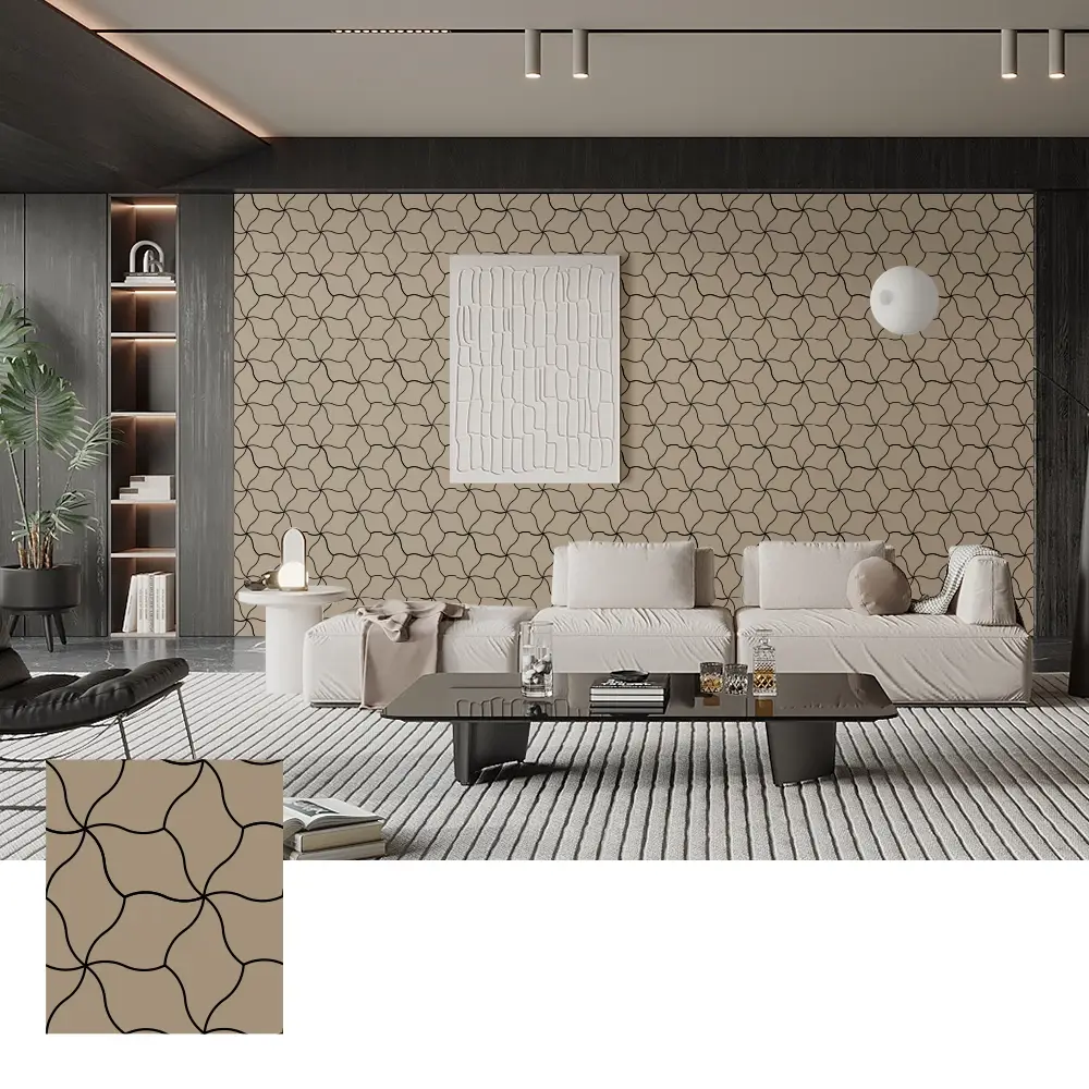 Panneaux acoustiques en placage de bois insonorisants pour murs