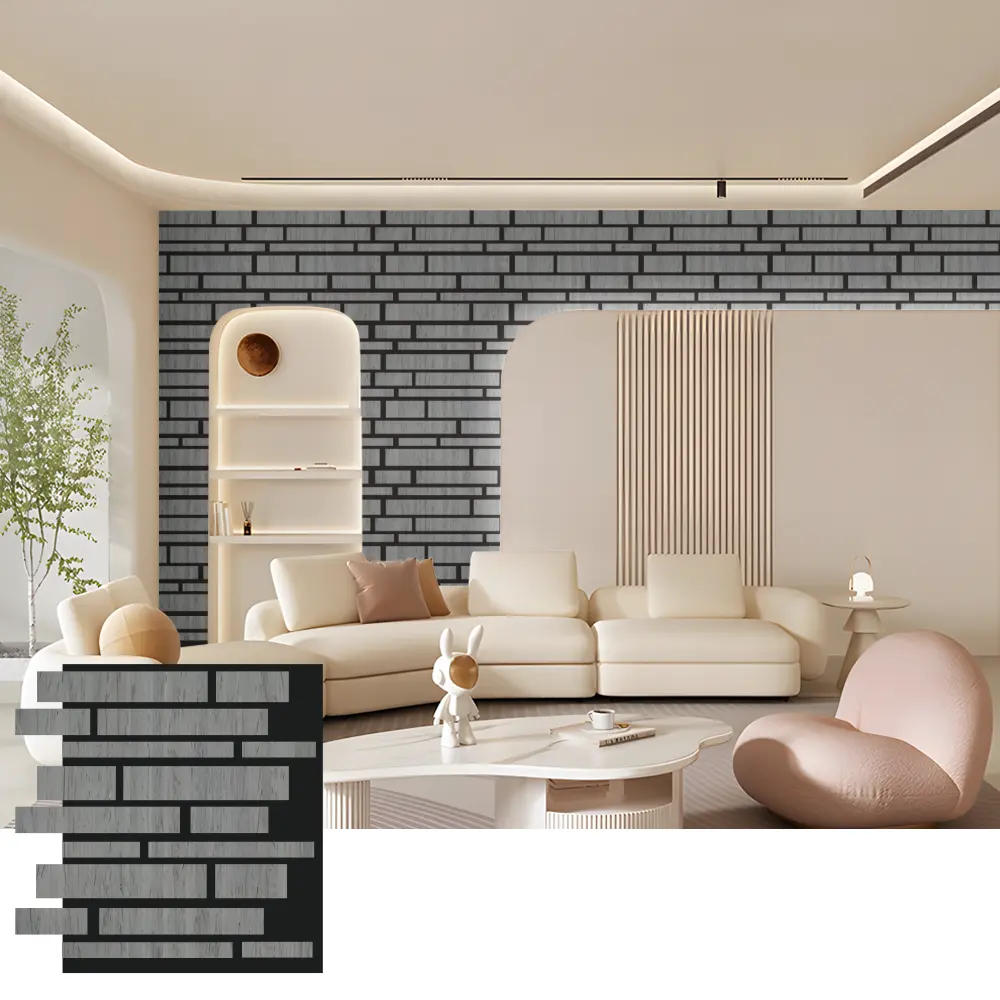 Panneaux muraux acoustiques en bois pour la réduction du bruit intérieur Panneaux muraux acoustiques en bois pour la réduction du bruit intérieur